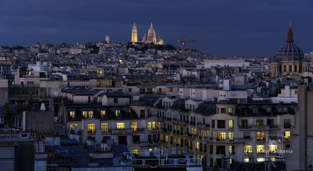 Hotel California Champs Elysees Paris Exterior foto