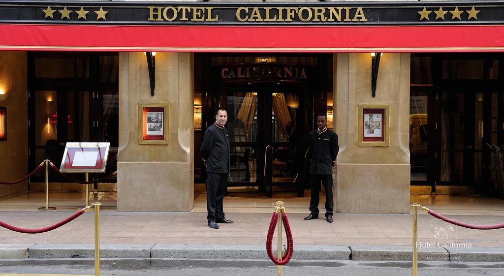 Hotel California Champs Elysees Paris Exterior foto